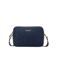 BORSA TRACOLLA LIU JO DONNA  ECS M CAMERA CASE DRESS BLUE 25X10X20CM AF5159 D0001 94024