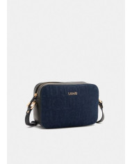 BORSA TRACOLLA LIU JO DONNA  ECS M CAMERA CASE DRESS BLUE 25X10X20CM AF5159 D0001 94024