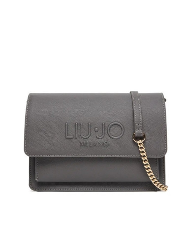 BORSA TRACOLLA LIU JO DONNA  ECS M CROSSBODY 22.5x6.5x16.5CM ANTRACITE AF5152 E0087 00071