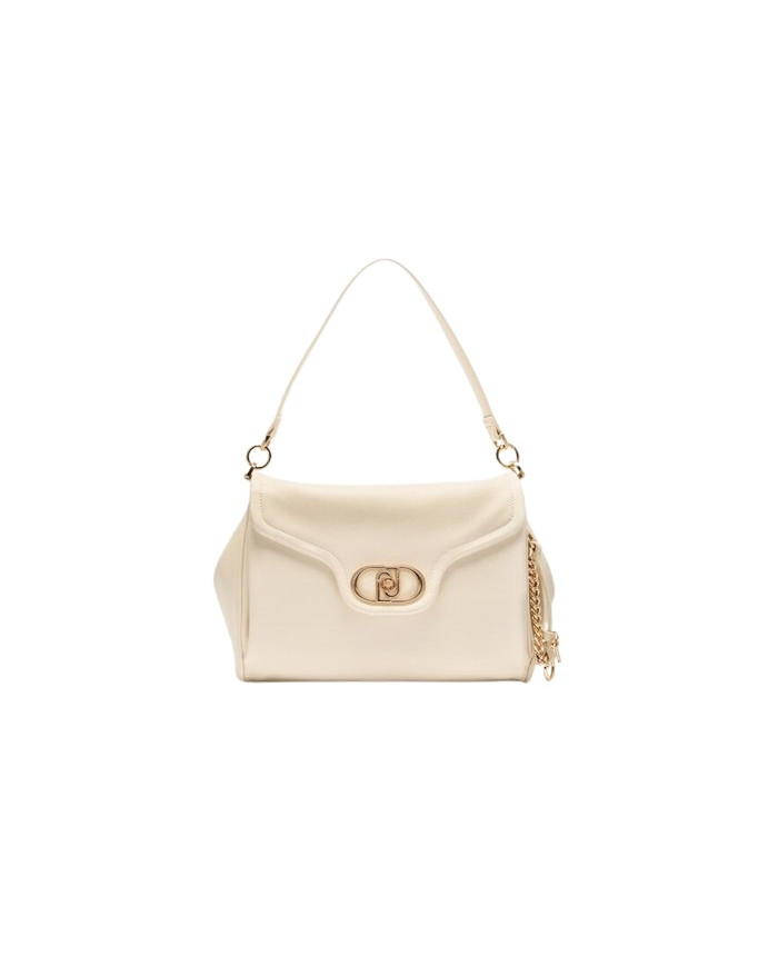 BORSA LIU JO DONNA CREAM  ECS M HOBO 28X12X21CM  AA5018 E0037 X0459