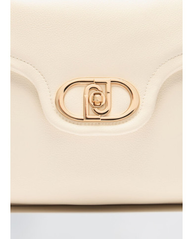 BORSA LIU JO DONNA CREAM  ECS M HOBO 28X12X21CM  AA5018 E0037 X0459