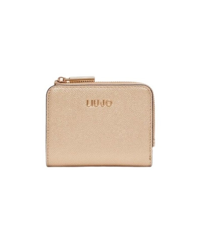 PORTACARTE LIU JO DONNA CREDIT CARD CASE GOLD 11X2X9CM AF4271 E0087 00529