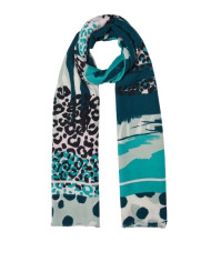 FOULARD LIU JO DONNA STOLA STAMPA ANIMALIER 70X180 2F4089 T0300 95025
