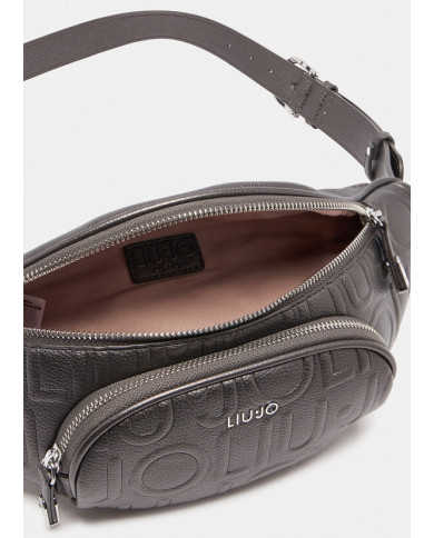 MARSUPIO LIU JO DONNA  ECS M CAMERA CASE ANTRACITE MET. AF5159 E0538 04020