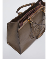 BORSA LIU JO DONNA SHOPPING BAG L TOTE BRONZO MET. 40X15X28CM AF4245 E0332 04000