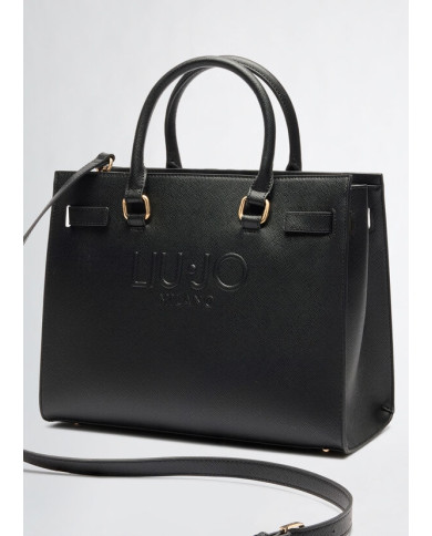 BORSA LIU JO DONNA L TOTE NERO  32X15X25CM AA5149 E0087 22222