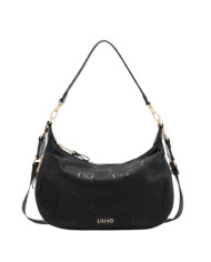 BORSA LIU JO DONNA M HOBO NERO 332X10X25CM AF5133 T2801 22222