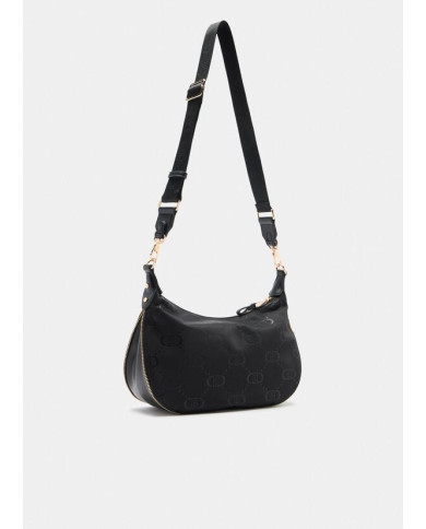 BORSA LIU JO DONNA M HOBO NERO 332X10X25CM AF5133 T2801 22222