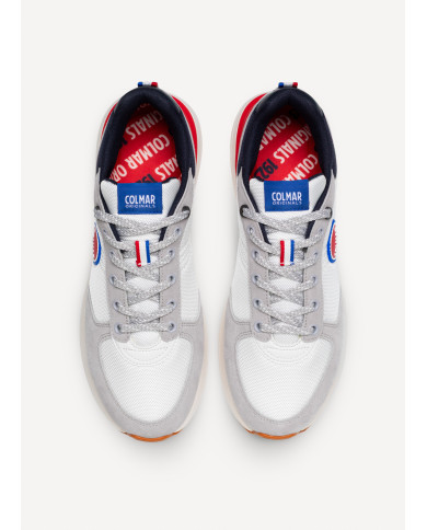 SNEAKERS COLMAR UOMO TRAVIS ORIGINALS WHITE-RED-NAVY TRAVIS O  014