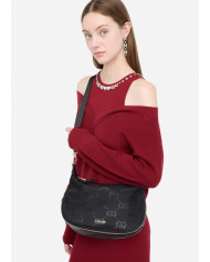 BORSA LIU JO DONNA M HOBO NERO 332X10X25CM AF5133 T2801 22222