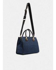 BORSA LIU JO DONNA M SATCHEL DRESS BLUE 34x15x26CM AF5008 D0001 94024