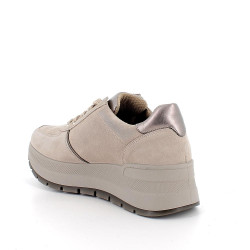 SNEAKERS CON ZEPPA IGI&CO DONNA SCAM.SUPER10/12 VISONE 8677411