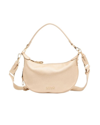 BORSA LIU JO DONNA M HOBO LIGHT GOLD 26X7X19CM AF5043 E0058 90048