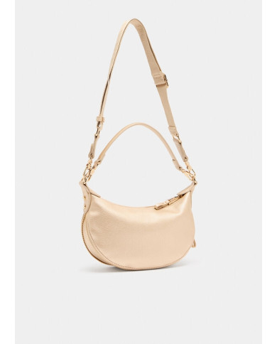 BORSA LIU JO DONNA M HOBO LIGHT GOLD 26X7X19CM AF5043 E0058 90048