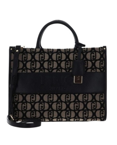 BORSA LIU JO DONNA M TOTE NERO 34X27X12CM AF5206 T3152 22222