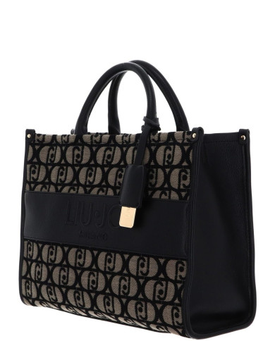 BORSA LIU JO DONNA M TOTE NERO 34X27X12CM AF5206 T3152 22222
