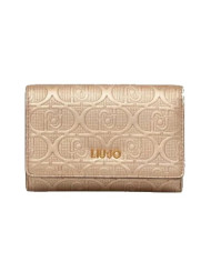 PORTAFOGLIO LIU JO ECS M TRIFOLD GOLD 19.5X14.5CM AF4284 E0538 00529