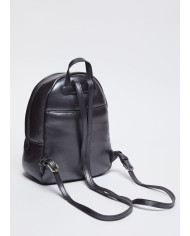 ZAINO LIU JO DONNA GLOSSY ANTRACITE MATELASSE' 22X13X29CM AF4135 E0022 04020