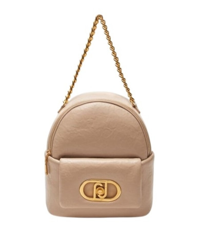 ZAINO LIU JO DONNA LAPUFFY ECS M BACKPACK DARK SAND 22X11X28CM AA5143 E0886 61407