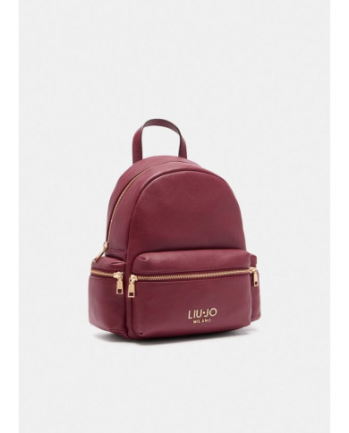 ZAINO LIU JO DONNA ECS M  BACKPACK RED WINE  29X9X30CM AF5196 E0538 22222