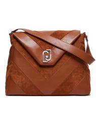 BORSA LIU JO BETTER DONNA TRACOLLA MARRONE IN PU MATELASSE' AF3212 E0057 22222