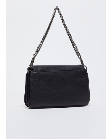 BORSA LIU JO DONNA IN TESSUTO SPALMATO ECS CROSSBODY BLACK 24X3X14CM AF4223 T5564 22222