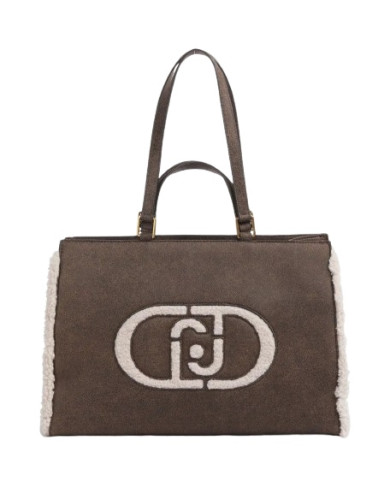 BORSA LIU JO DONNA L TOTE MOCHA 42X27X13CM AF4245 E0116 71409