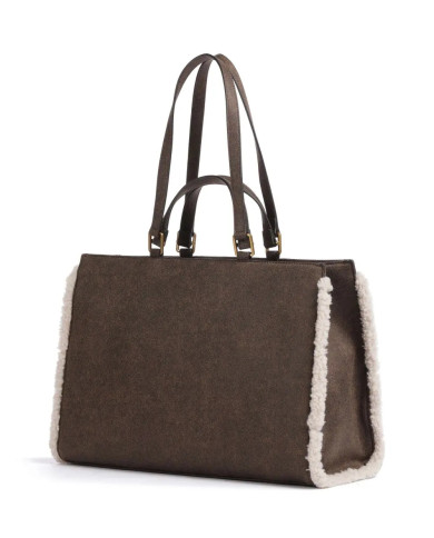 BORSA LIU JO DONNA L TOTE MOCHA 42X27X13CM AF4245 E0116 71409