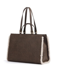 BORSA LIU JO DONNA L TOTE MOCHA 42X27X13CM AF4245 E0116 71409