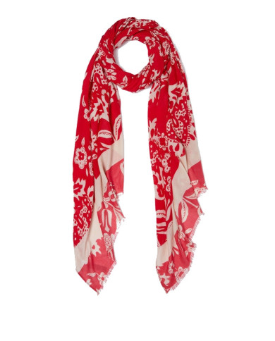 FOULARD LIU JO DONNA STOLA CON STAMPA RED 90X180CM 2A4054 T0300 X0210