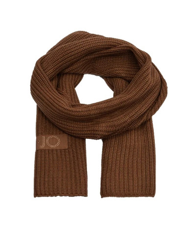 SCIARPA LIU JO DONNA CON PATCH RICAMATA LOGO CAMMELLO 2F3040 M0300 00070