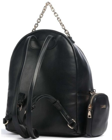 ZAINO LIU JO DONNA M BACKPACK NERO 30x24x13CM AF5324 E0077 22222