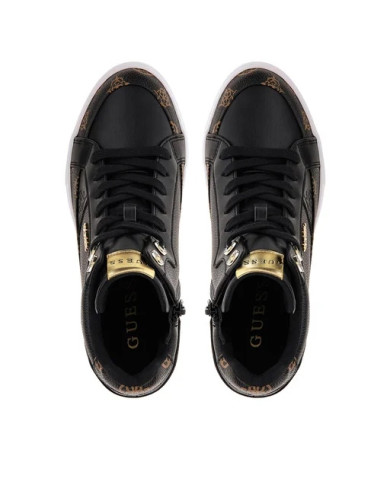 SNEAKERS  GUESS DONNA FRIDAN BLACK/BROWN FL7FRI FAL12 BLKBR