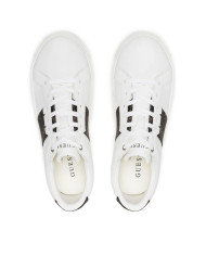 SNEAKERS GUESS UOMO TODI II WHITE COAL FM7TOI ELL12 WBROC