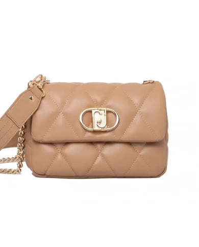 BORSA LIU JO BETTER DONNA A TRACOLLA CAMMELLO MATELASSE' 23X8X16CM AF3356 E0426 00070