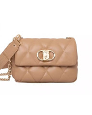 BORSA LIU JO BETTER DONNA A TRACOLLA CAMMELLO MATELASSE' 23X8X16CM AF3356 E0426 00070