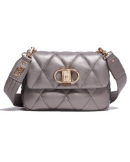 BORSA LIU JO BETTER DONNA A TRACOLLA GRIGIO MATELASSE' AF3356 E0426 X0501