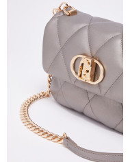 BORSA LIU JO BETTER DONNA A TRACOLLA GRIGIO MATELASSE' AF3356 E0426 X0501