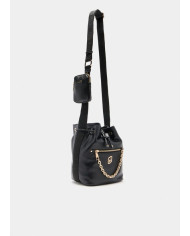 BORSA A SECCHIELLO LIU JO DONNA  S BUCKET BLACK  24X7X20CM AF5182 E0077 22222