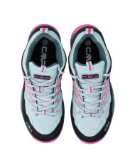 SCARPA DA TREKKING CMP BAMBINA KIDS RIGEL LOW WP TREKKING SHOE OPALE BUBBLE GUM 3Q54554J 56ET