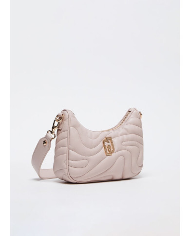 BORSA LIU JO DONNA A TRACOLLA TRAPUNTATA ROSA ANTICO 23X7X18CM AA4182 E0036 41506
