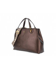 BORSA LIU JO DONNA ECS L TOTE BROWN STONE 38x27x12CM AF4202 E0031 X0582