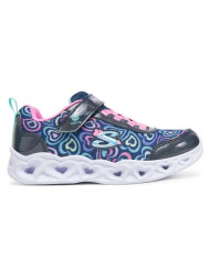 SNEAKERS SKECHERS BAMBINA HEART LIGHT BOOGIE LOVE MULTICOLOR 303257L NVMT