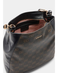 BORSA LIU JO DONNA M HOBO NERO 35X10X33CM AF5114 E0053 22222