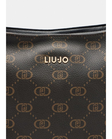 BORSA LIU JO DONNA M HOBO NERO 35X10X33CM AF5114 E0053 22222