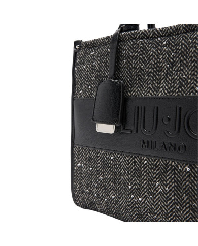 BORSA LIU JO DONNA M TOTE NERO 34X14X26CM AF5206 T9112 22222