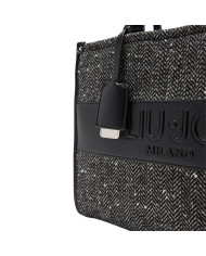 BORSA LIU JO DONNA M TOTE NERO 34X14X26CM AF5206 T9112 22222