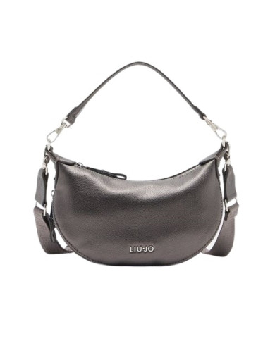 BORSA LIU JO DONNA M HOBO ANTRACITE MET. 26X7X19CM AF5043 E0058 04020
