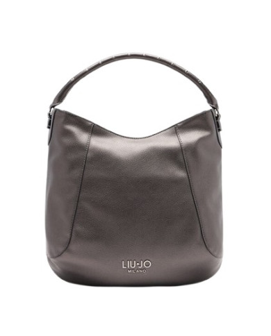 BORSA  LIU JO DONNA ECS M HOBO ANTRACITE MET. 33X16X35CM AF5053 E0058 04020