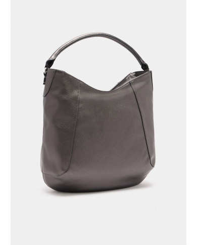 BORSA  LIU JO DONNA ECS M HOBO ANTRACITE MET. 33X16X35CM AF5053 E0058 04020